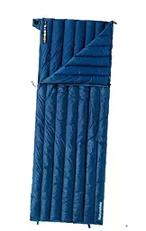 Спальник Naturehike CWM400 (CNK2300SD013) +6°C - з натуральним пухом - темно-блакитний