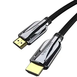 Кабель HDMI M - M, 2.0 м, V2.1, 8K 60Гц обплетення, чорний Vention - мініатюра 2