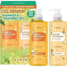 Набір для волосся живильний Kundal Osmanthus Edition Shampoo & Treatment - мініатюра 1