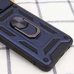Чохол Ummi Camshield Serge Ring для Xiaomi Redmi Note 13 Pro 4G / 14s / Poco M6 Pro 4G Синій / Navy - мініатюра 4