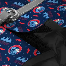 Шлея для собак WAUDOG Clothes з QR паспортом "Бетмен червоно-блакитний" S1 (1011-4003) - мініатюра 3