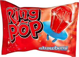 Льодяник Bazooka Ring Pop Assortment Candy 14г, 1шт