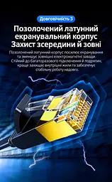 Плоский мережевий кабель UGREEN NW106 0,5 м Ethernet LAN роз’єми RJ45 на обох кінцях Cat7 до 10 Гбіт/с 600 МГц подвійне екранування від перешкод товщина близько 2 мм для прокладання у вузьких щілинах чорний (30738) - мініатюра 9