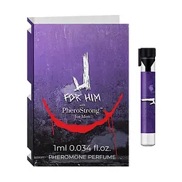 Духи з феромонами для чоловіків J for Him with PheroStrong, 1 мл
