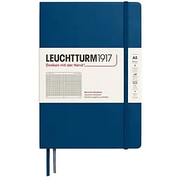 Блокнот Leuchtturm1917, Середній, Indigo, Клітинка (373992)