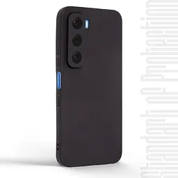 Чехол-накладка для смартфона Infinix Hot 60i 4G, противоударный, силиконовый, термополиуретановый (ТПУ), с защитой камеры и корпуса, черный, защита всего корпуса, ArmorStandart (ARM89433) - мініатюра 2