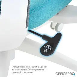 Офісне крісло OfficePro Balance OC550-W-DG-BL (OC550-W-DG-BL) - мініатюра 12