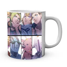 Кружка GeekLand Неймовірні пригоди ДжоДжо JoJo's Bizarre Adventure Герої та їхні стенди JJ 02.411 - мініатюра 3