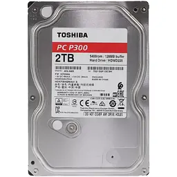 Жорсткий диск Toshiba P300 2 TB 3.5 дюйма внутрішній SATA HDWD220UZSVA