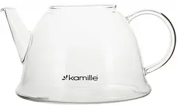 Чайник скляний заварювальний зі знімним ситечком Kamille 1500 мл kuh0006768 - мініатюра 5