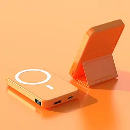 Портативний ЗП Power Bank JJT-A27-1 PD20W+QC 22.5W з БЗП 10000 mAh Orange - мініатюра 2