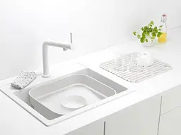 Чаша для миття посуду Brabantia 37.4х34.4х16.1 см світло-сірий (302688) - мініатюра 3