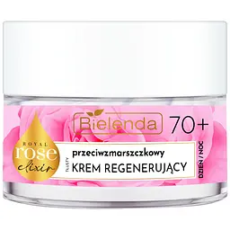Крем для обличчя Bielenda Royal Rose Elixir проти зморщок 70+, 50 мл - мініатюра 3