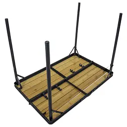 Стіл Bo-Camp Trafford 90x60 cm Brown (1404670) - мініатюра 3