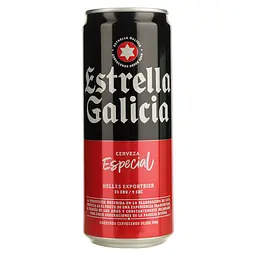 Уцінка. Пиво Estrella Galicia Especial світле 5.5% 0.33 л з/б