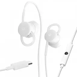 Навушники дротові Google Pixel EarBuds USB-C (GA00485) білі - мініатюра 5