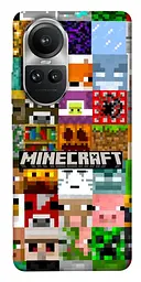 Чохол Demsky Minecraft collage для Oppo Reno 10