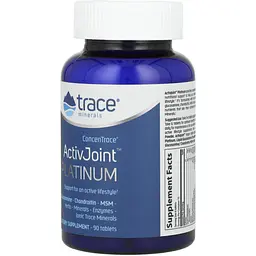 Здоров'я суглобів Trace Minerals ConcenTrace ActivJoint Platinum 90 таблеток - мініатюра 4