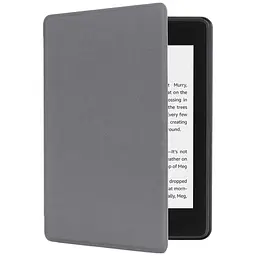 Чохол-книжка BeCover Smart Case для Amazon Kindle Paperwhite 11th Gen. 2021 Gray (707205) - мініатюра 2