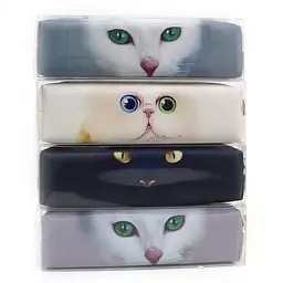 Пенал Коти, 1 відділення, 20x6x4 см, PVC, 5046P (В асортименті) - мініатюра 2