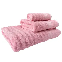 Набір рушників Lovely Svi 3 шт.: 70 x 140 см, 50 x 90 см, 33 x 33 см Рожева Троянда (701402)
