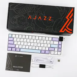 Механічна клавіатура AJAZZ AK650 , Білий - мініатюра 8