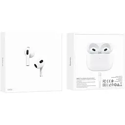 Bluetooth гарнітура Hoco EW20 з надійним з'єднанням біла (MAW-44257_526) - мініатюра 8