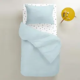 Набір простирадл полуторне Cosas ROSE/GREY STARS 155х240 см (SetSheet_Rose_StarGrey_155х240) - мініатюра 4