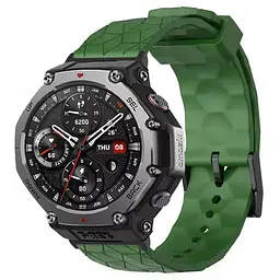 Ремінець Primolux Dimond силіконовий для годинника Xiaomi Amazfit T-Rex 3 (W2323GL2N) - Army Green - мініатюра 2