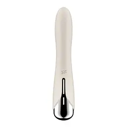 Вібратор точки G з обертанням Satisfyer Spinning Vibe 1 Beige, 2 мотори - мініатюра 6