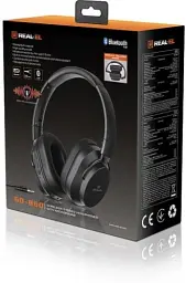 Навушники REAL-EL GD-860 Black, Bluetooth 5.0, навушники з мікрофоном - мініатюра 3
