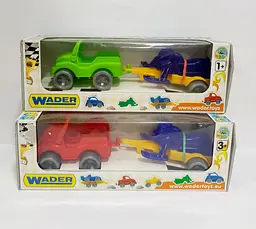 Kid Cars Sport авто з причепом 52600 Микс - мініатюра 2