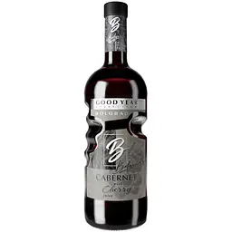 Винний напій Bolgrad Good Year напівсолодкий червоний Cabernet with cherry juice 10% 0.75 л