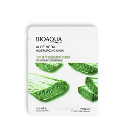 Маска для обличчя зволожуюча Bioaqua Aloe тканинна, 25 г