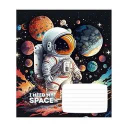 Зошит Школярик I need my space 12 аркушів клітинка (012-3496K), в асортименті - мініатюра 2
