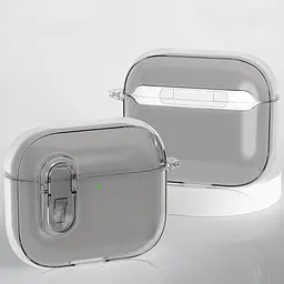 Футляр TPU Colorful для навушників Airpods 4 Black - мініатюра 2