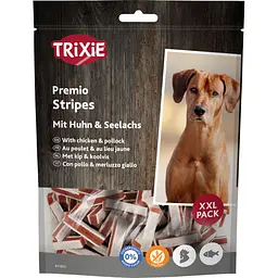 Ласощі Trixie Premio Fish Chicken Stripes XXL для собак палички курка та мінтай 300 г (арт.31803)