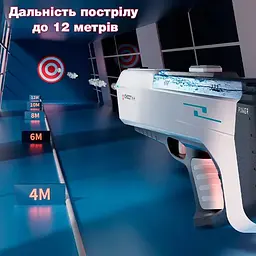 Акумуляторний Водяний Бластер / Водяний пістолет з автоматичним насосом CHEETAH - мініатюра 8