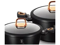 Каструля Berlinger Haus Black Silver Collection 6.1 л (BH-1931N) - мініатюра 3