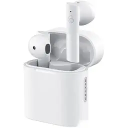 Бездротові навушники Haylou T33 MoriPods, BT5.2, IPX4, 25mAh, 310mAh, 6h, TWS Earbuds White UA UCRF