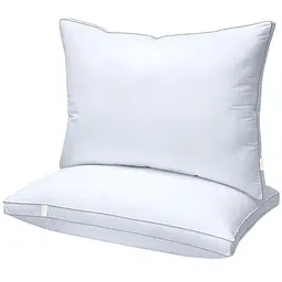 Подушка Cosas Flake антиалергенна 50x70 см 2 шт. білий (Set_2PillowHolofiber_BKGray_50x70)