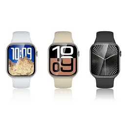 Смарт-годинник XO W10 Pro AMOLED Screen 10 Generation Wireless Charging Smart Talking Watch сріблястий - мініатюра 2