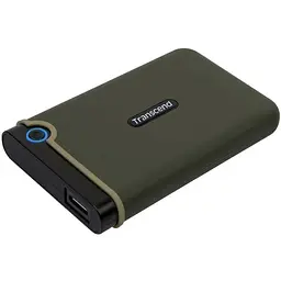 Зовнішній жорсткий диск Transcend StoreJet 25M3 1TB [TS1TSJ25M3G] Military Green [42306] - мініатюра 2