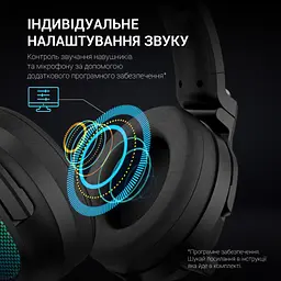 Навушники GamePro HS1300 RGB 7.1 Black (HS1300) - мініатюра 10