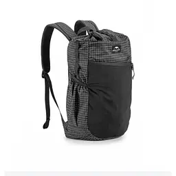 Рюкзак туристичний 20л (NH20BB206) Naturehike графіт в клітинку