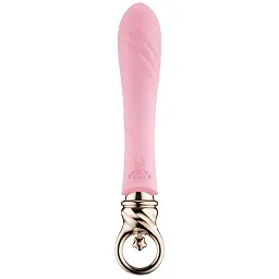 Вібратор Zalo Courage Pre-Heating G-spot Massager 20.6 см рожевий - мініатюра 3