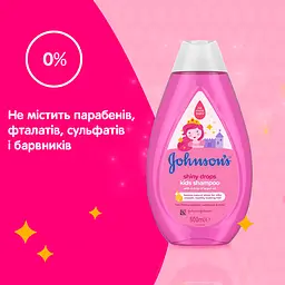 Дитячий шампунь Johnson’s Baby Блискучі локони 500 мл - мініатюра 3