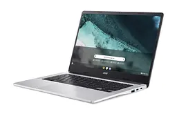 Ноутбук Acer Chromebook CB314-3HT 14' FHD IPS Touch, Intel C N4500, 8GB, F128GB, UMA, ChromeOS, сріблястий (NX.KB5EU.002) - мініатюра 3