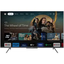 Телевізор TV 55 AIWA 55GO70804UHD 4K UHD/DLED/T2/ Google TV/2 x 10W/Dolby Digital/HDMI/Wi-Fi/VESA 200x200/Blac