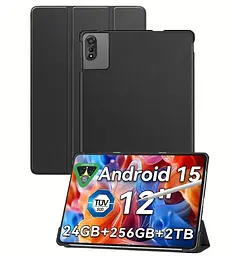 Чохол-книжка BeCover Smart Case для Blackview Tab Mega 2 12.0" Чорний (715133) - мініатюра 2